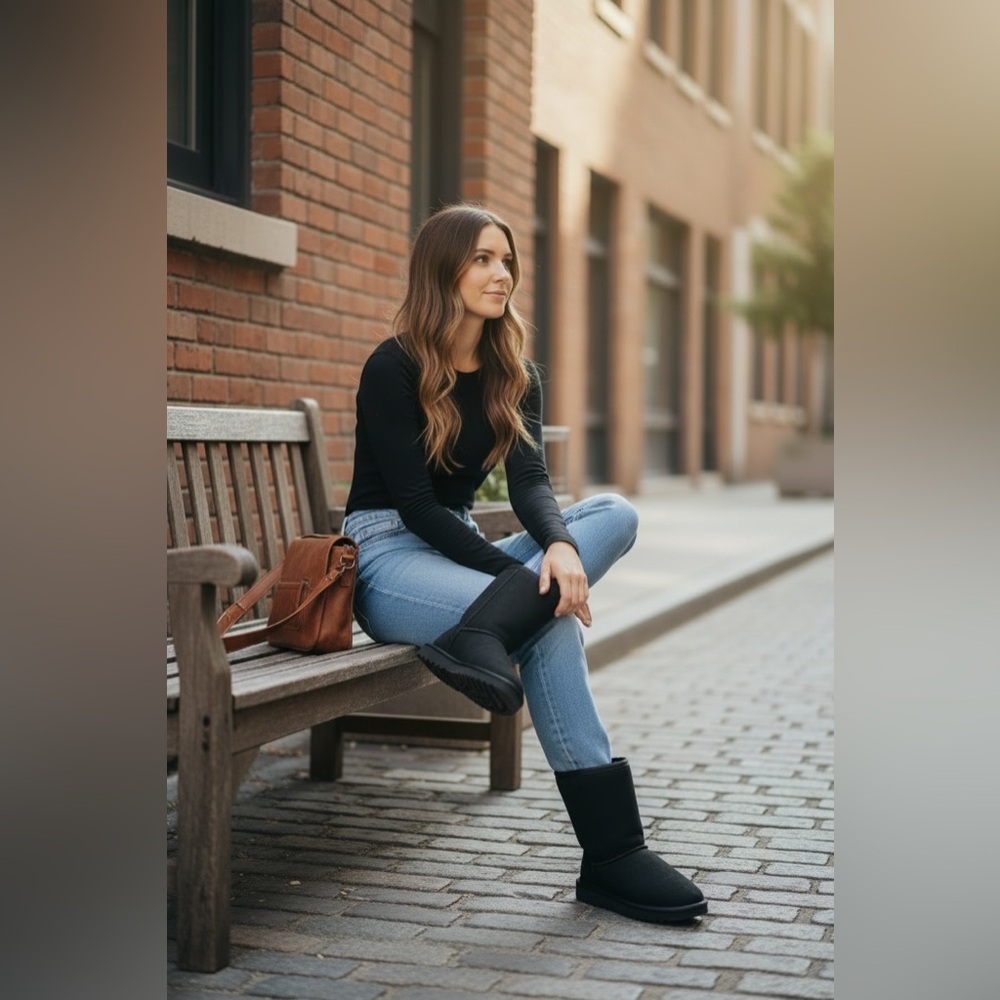 Women’s UGG Black Boots
